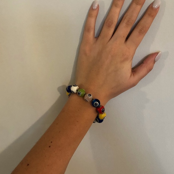 Greek Eye Bracelet Evil Eye Bracelet - Picture 1 of 3